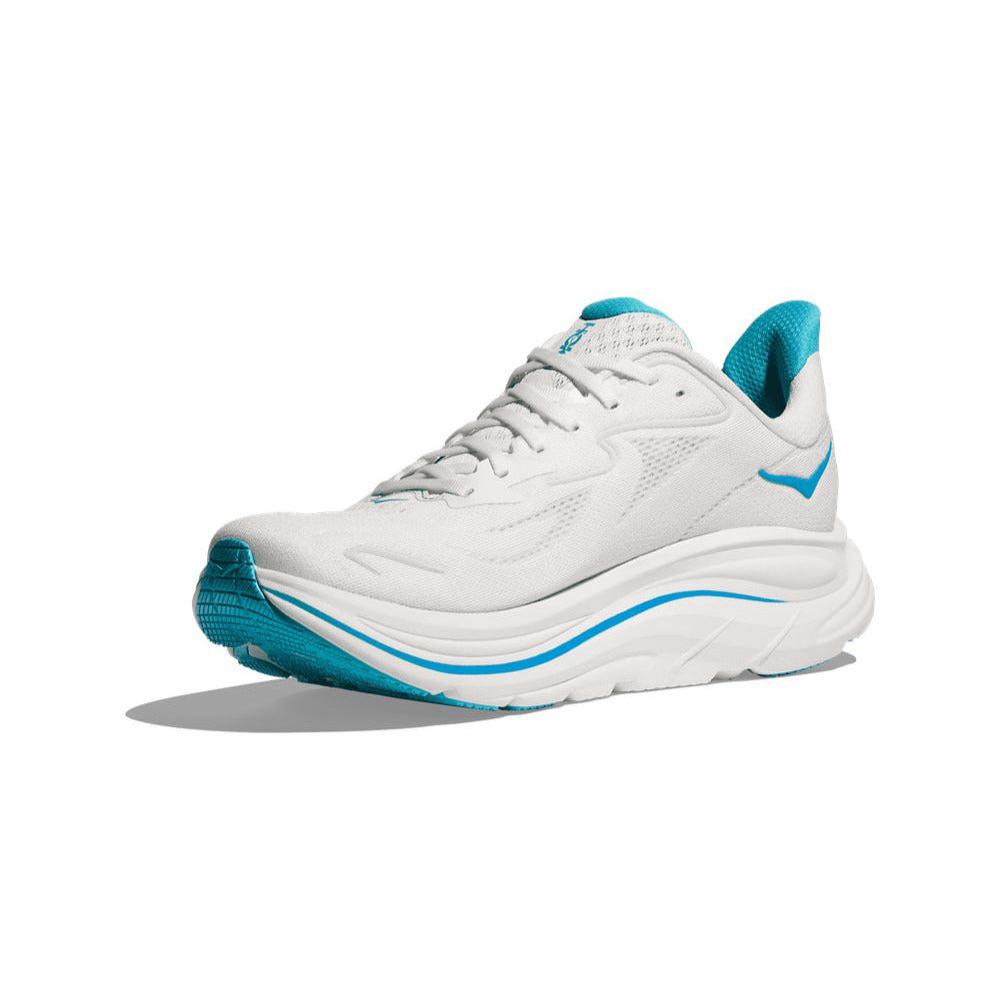 HOKA Clifton 10 | White/Blue | Men's Neutral Running Shoes