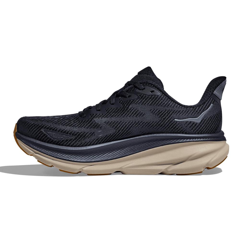 HOKA Men's CLIFTON 9 - BLACK-VARSITY NAVY - 1127895-BYN