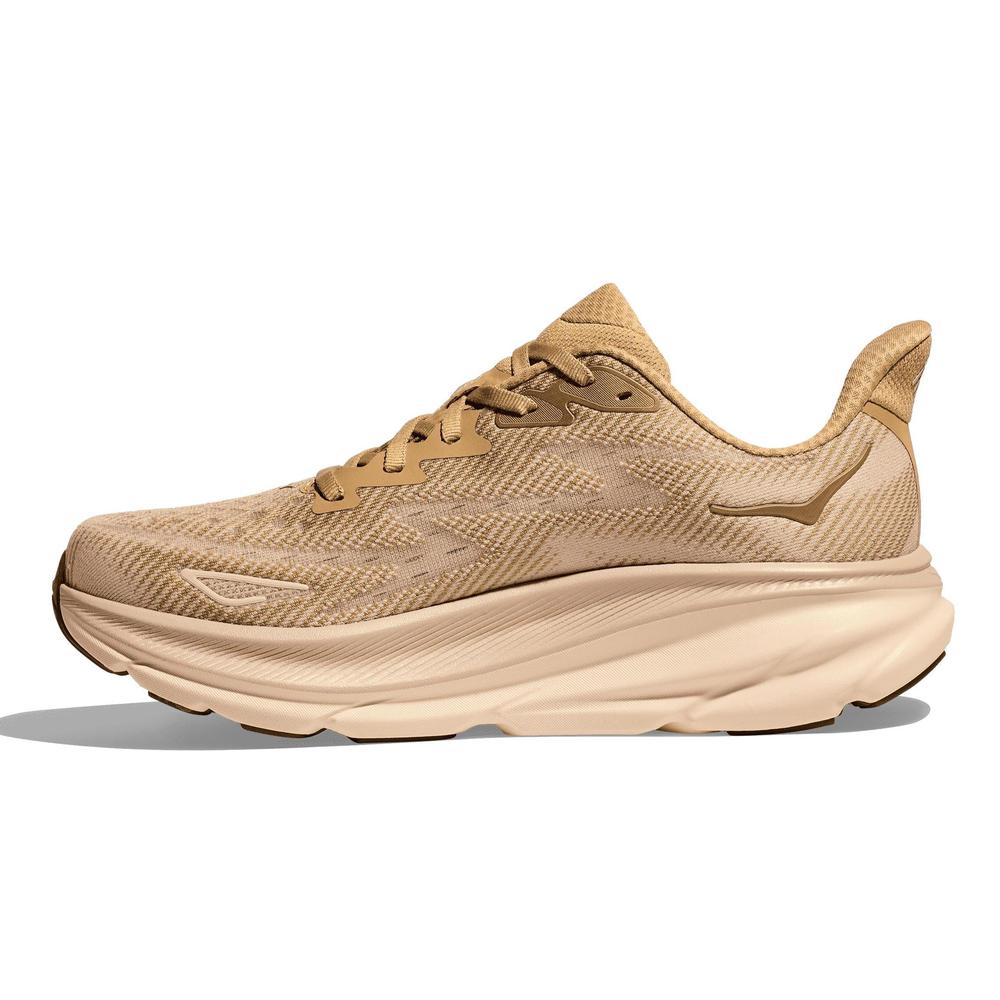 HOKA Men's CLIFTON 9 - WHEAT-SHIFTING SAND - 1127895-WHF