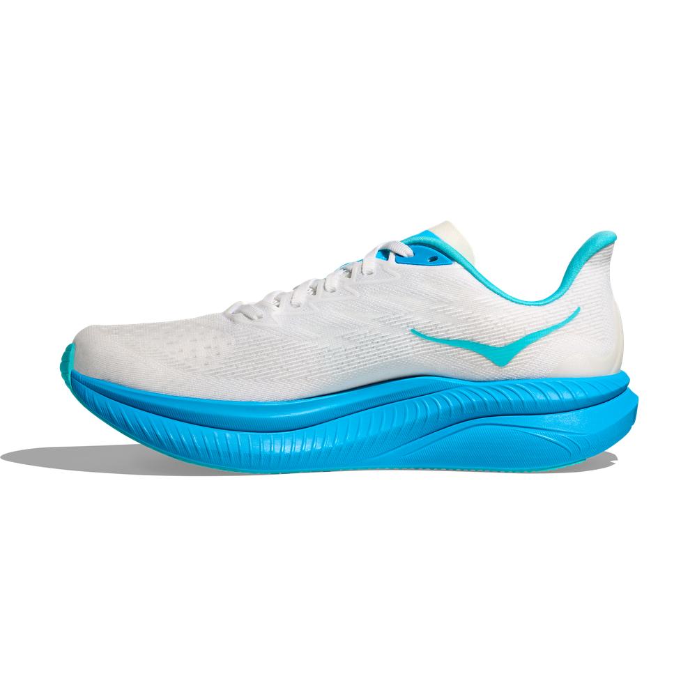 HOKA MACH6 WIDE ライトブルースニーカー23.5cm HOKA Mach 6 Women's White/Cielo Blue – Holabird Sports