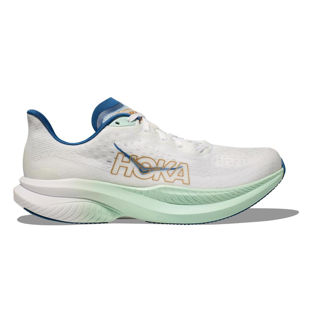 HOKA Men's Mach 6 - FROST / GOLD - 1147790-FTG