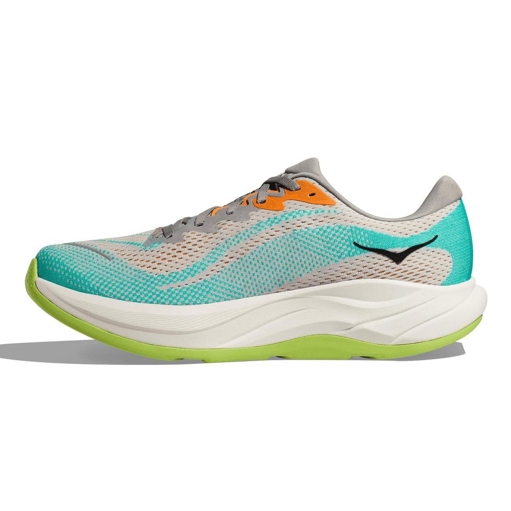 HOKA Men's Rincon 4 - Stellar Grey/Electric Aqua - 1155130-CCQ