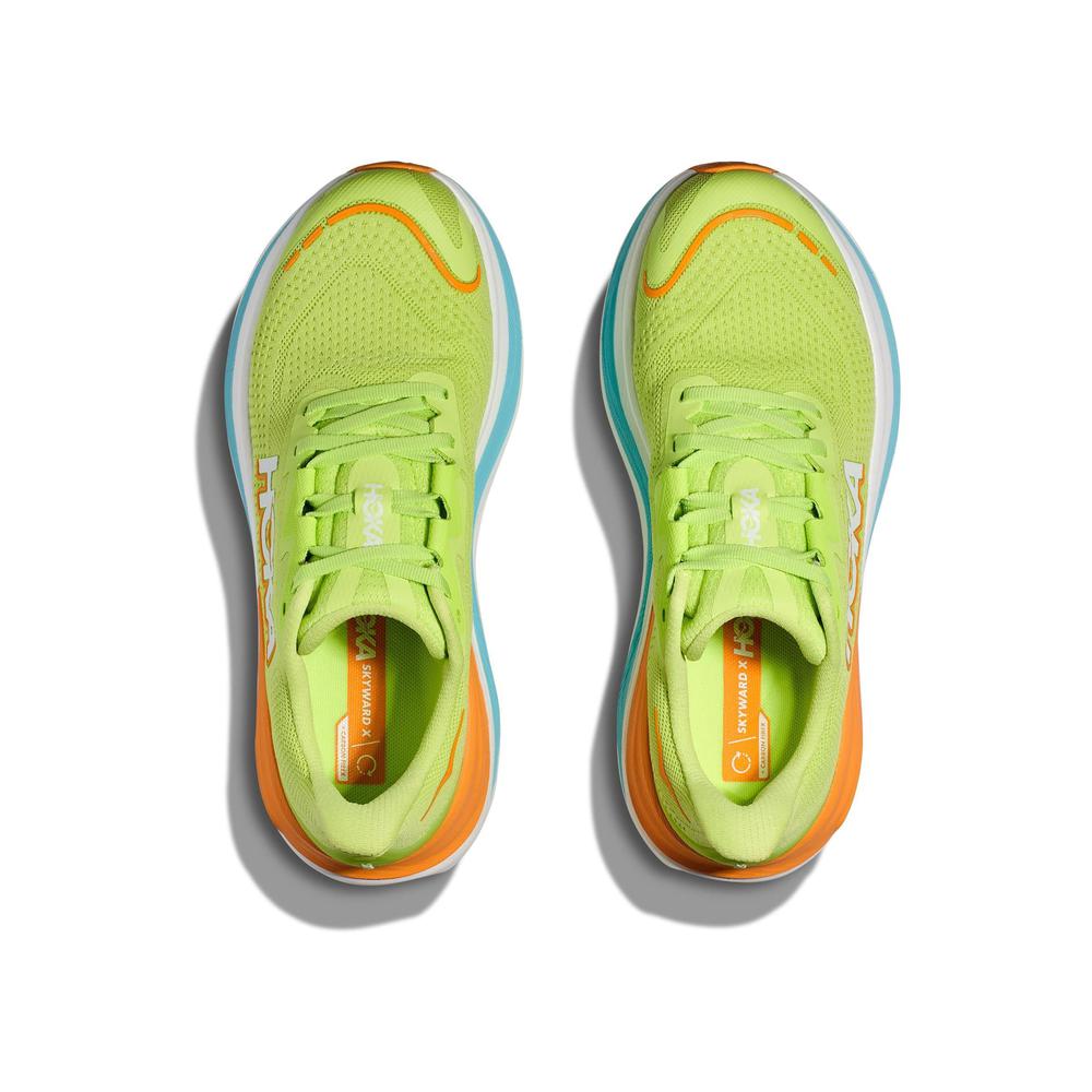 HOKA Men's Skyward X - LETTUCE / CLOUDLESS - 1147911-LCC