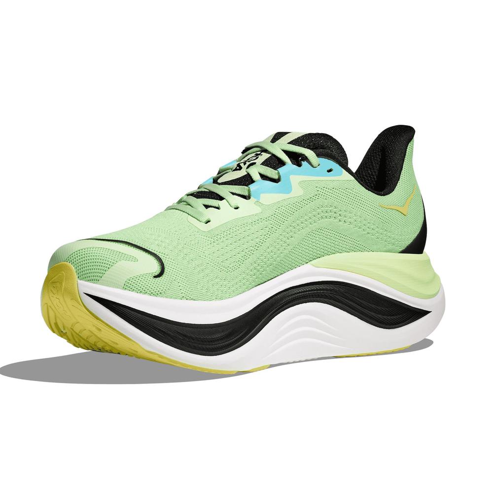 HOKA Skyward X | Luna Moth/Black| Men's Cushioned Running and