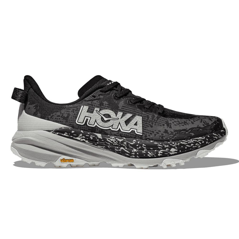 HOKA Men's Speedgoat 6 - Black/Stardust - 1147791-BKSTR