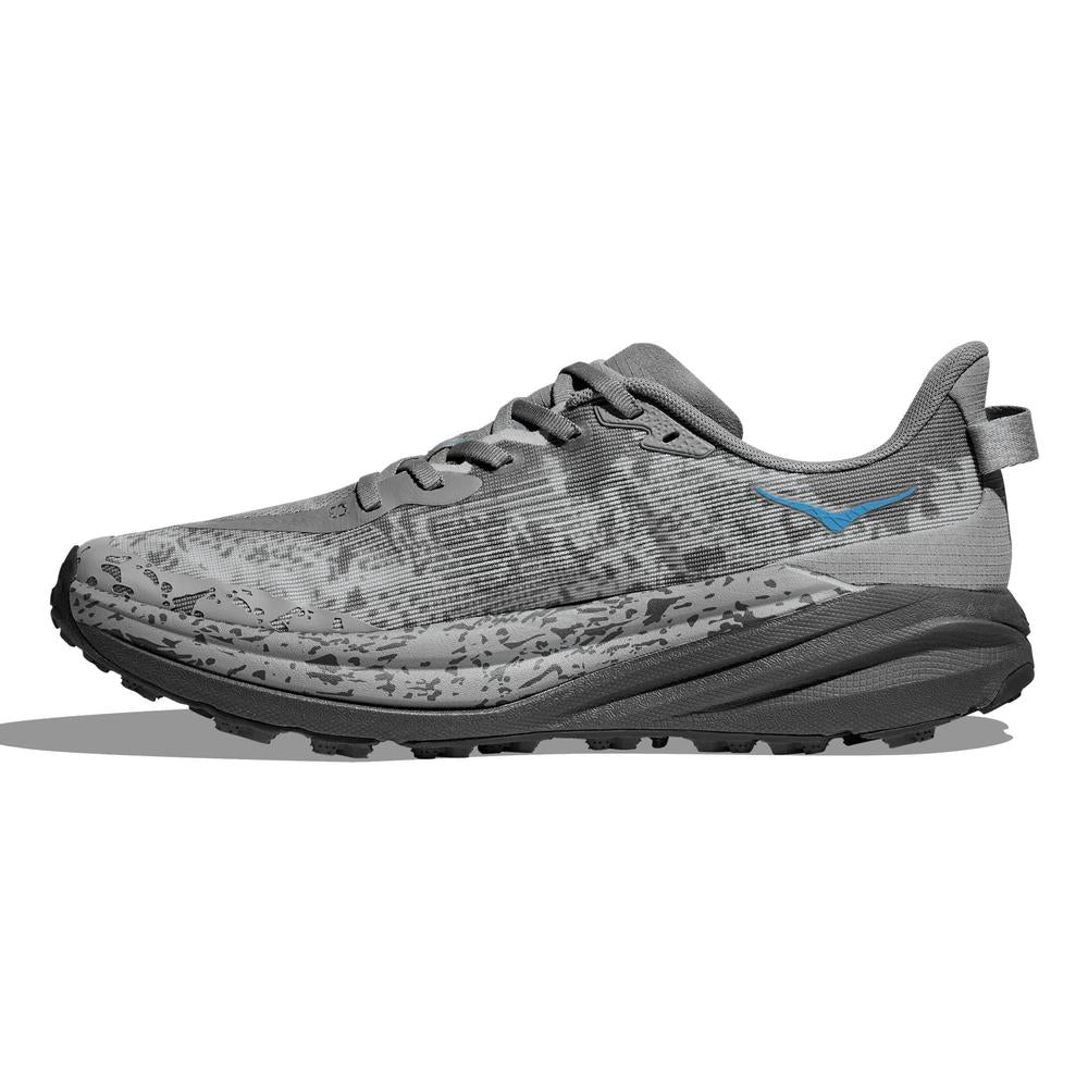 HOKA Men's Speedgoat 6 - Galactic Grey/Hoka Blue - 1147791-GCG