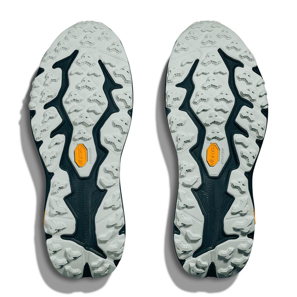 NEW HOKA men\'s speedgoat 6 gtx trail running shoes in blue twilight / druzy HOKA Men main image 4