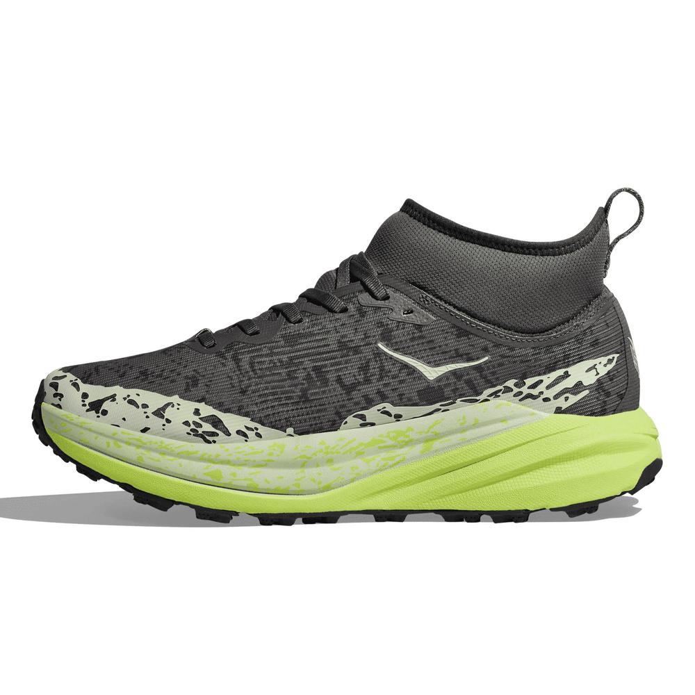 HOKA Men's Speedgoat 6 Mid GTX - Outer Orbit/Lettuce - 1155152-OTC