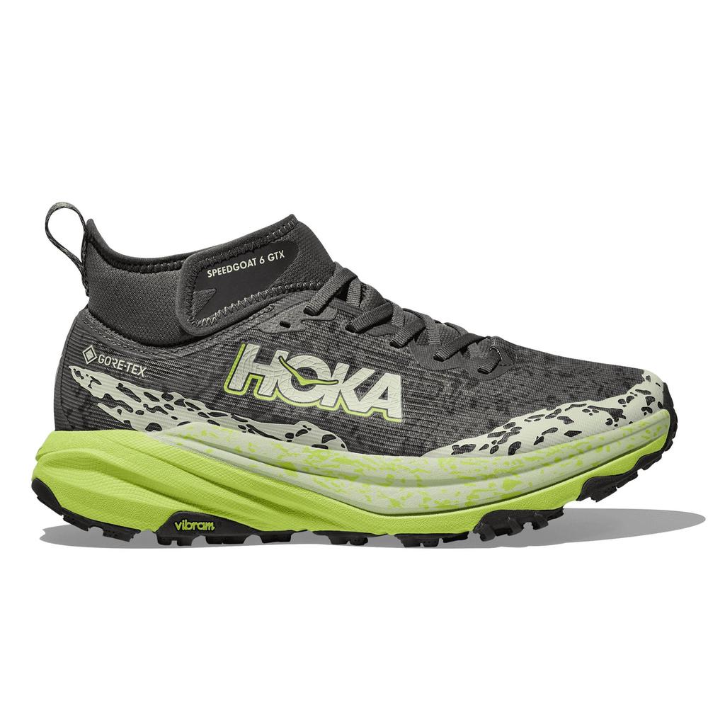 HOKA Men's Speedgoat 6 Mid GTX - Outer Orbit/Lettuce - 1155152-OTC