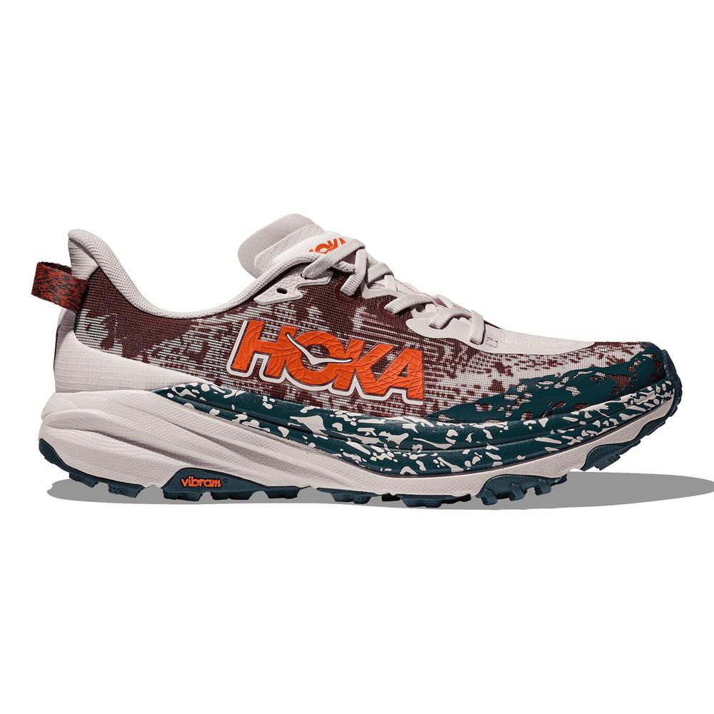 HOKA Men's Speedgoat 6 - Putty/Blue Twilight - 1147791-PTYB