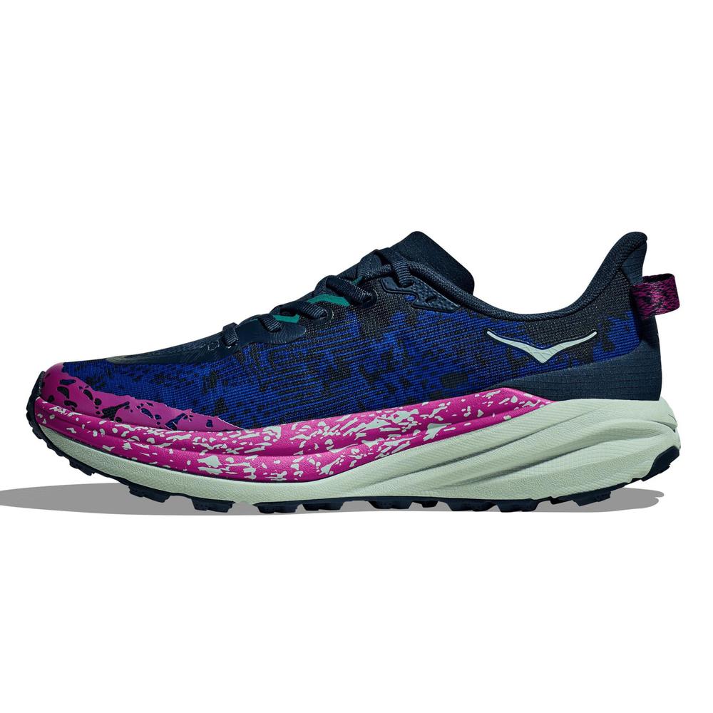 HOKA Men's Speedgoat 6 - Stormy Skies/Aqua Breeze - 1147791-SMY