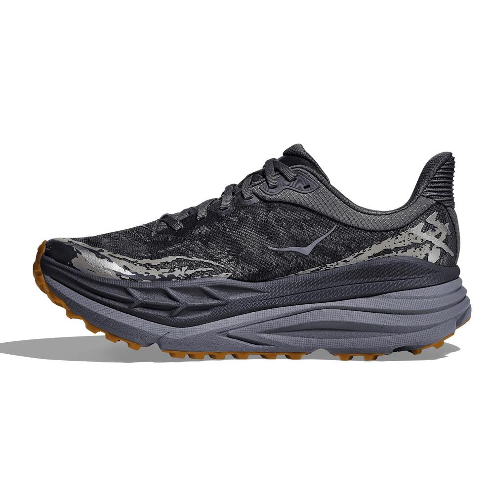 HOKA Men's Stinson 7 - Satellite Grey-Varsity Navy - 1141530-SRYV