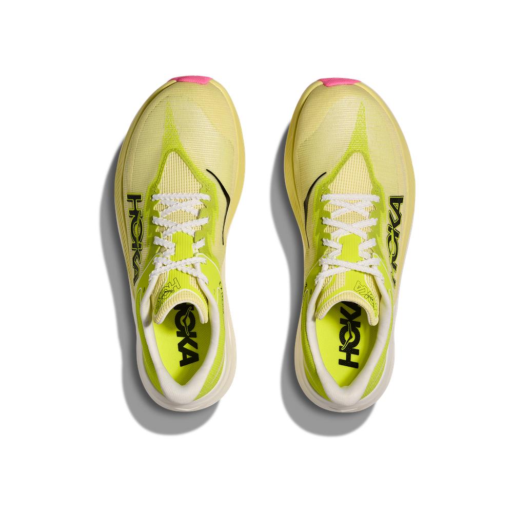 HOKA U ROCKET X 3 - SUNLIGHT / NEON HOKA CITRUS - 1168724-SNLG