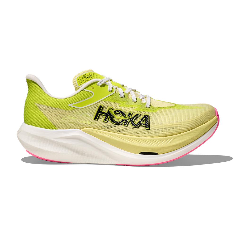 HOKA U ROCKET X 3 - SUNLIGHT / NEON HOKA CITRUS - 1168724-SNLG