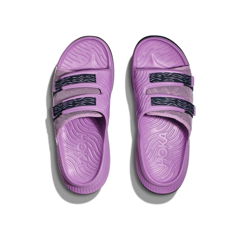 HOKA Unisex Ora Luxe - VIOLET BLOOM/OUTERSPACE - 1134150-VBOT