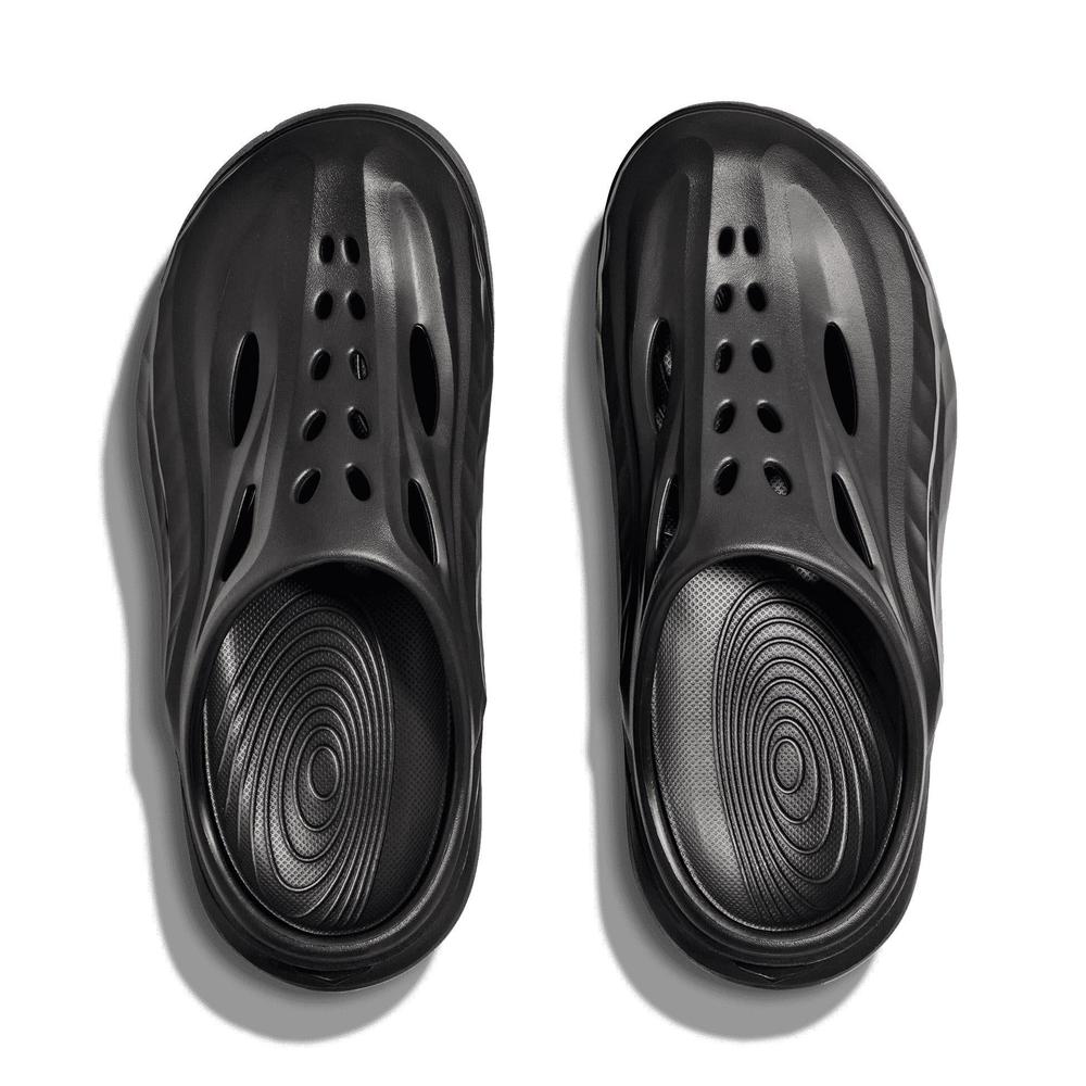 HOKA Ora Recovery Mule | Black | Recovery Sandals – Athletic Annex