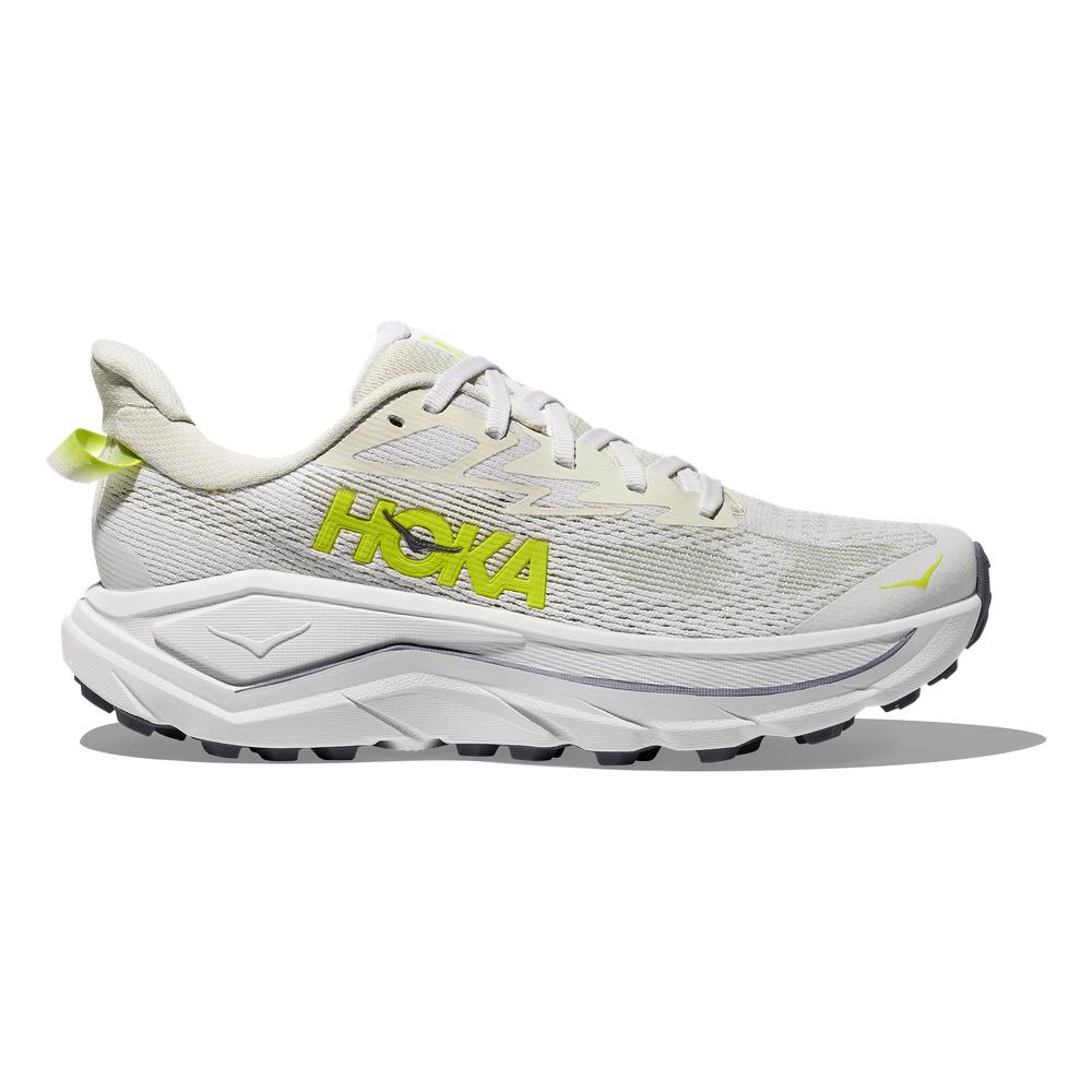 aimi　0808 Hoka Challenger 8 | White/Neon Hoka Citrus | Women's Cushioned