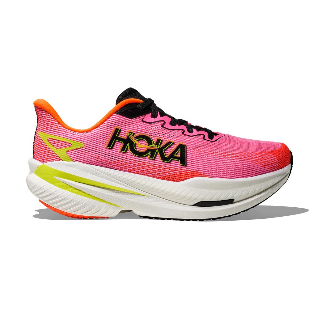 HOKA W MACH X 3 - NEON ROSE / NEON TANGERINE - 1168721-NNRS