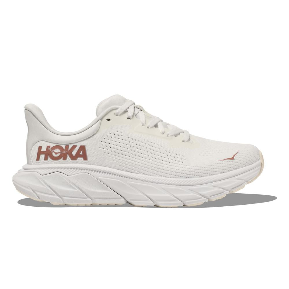 HOKA Women's Arahi 7 - BLANC DE BLANC / ROSE GOLD - 1147890-BSG