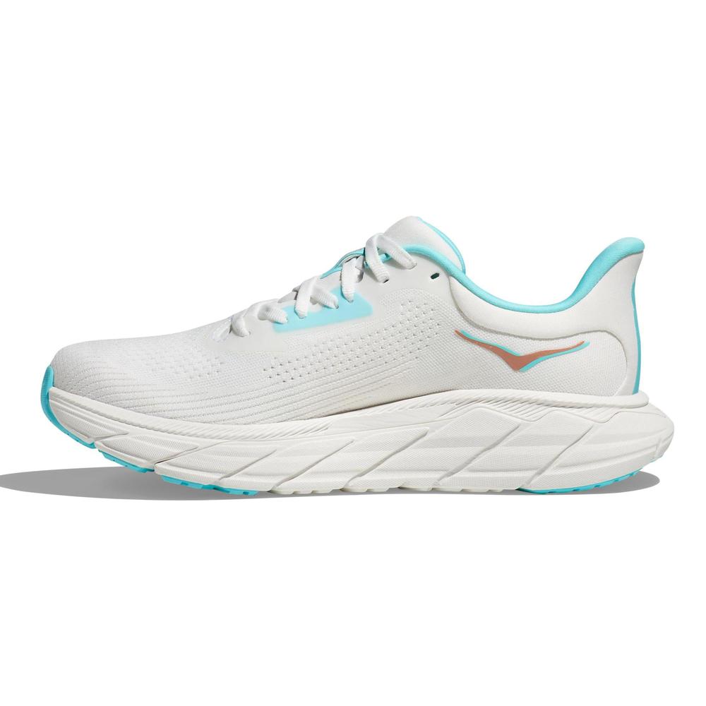 HOKA Women's Arahi 7 - FROST / ROSE GOLD - 1147851-FTRS