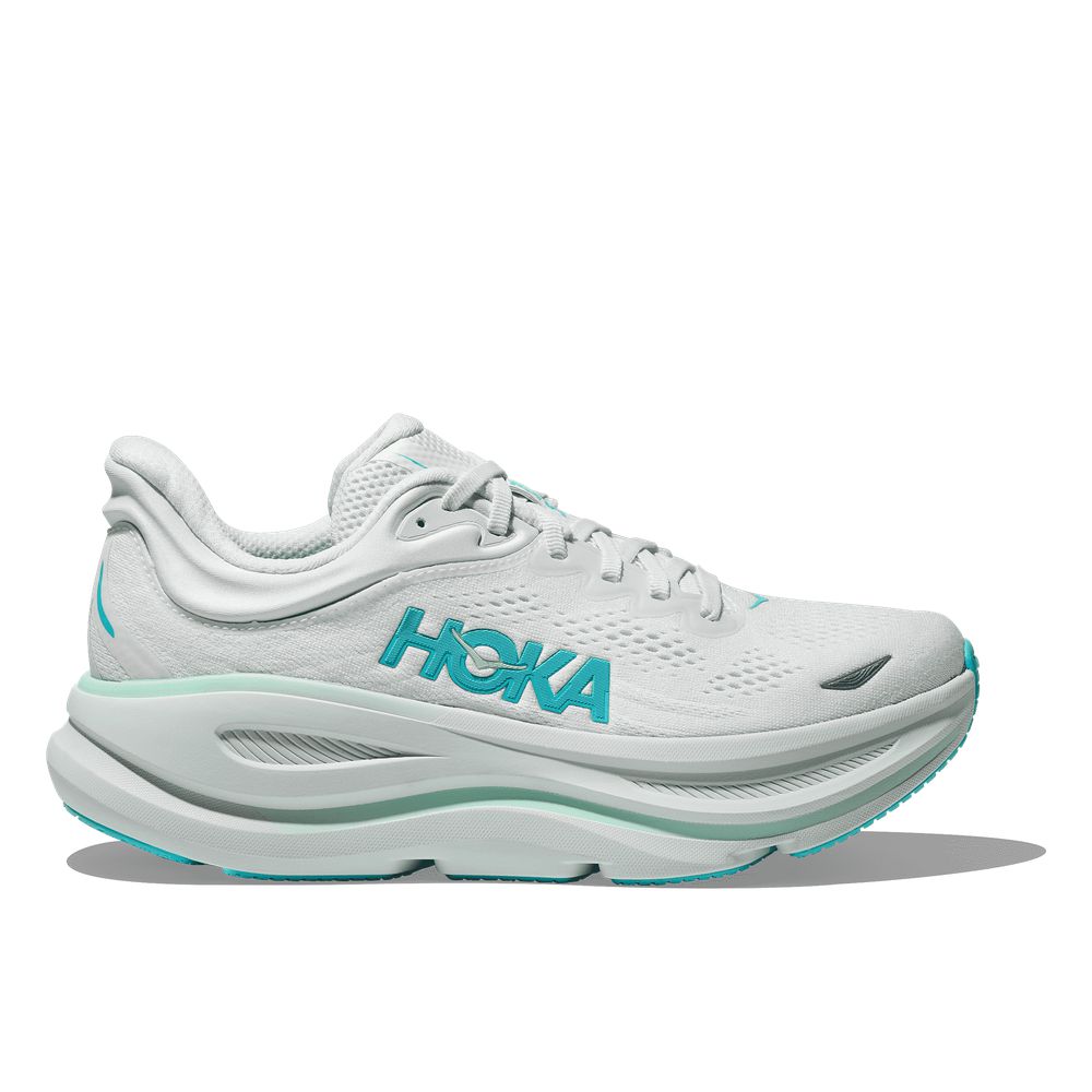 Hoka Bondi 9 | Frost/Cielo Blue | Women's High-Cushion Running