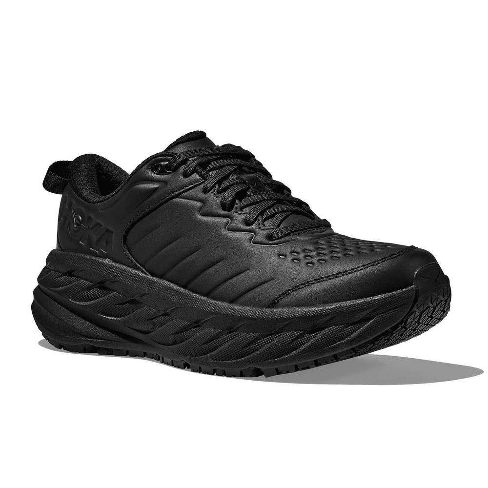 通販 送料無料  Bondi Hoka SR Walking Slip-Resistant Women's | Black/Black | アイドルグッズ