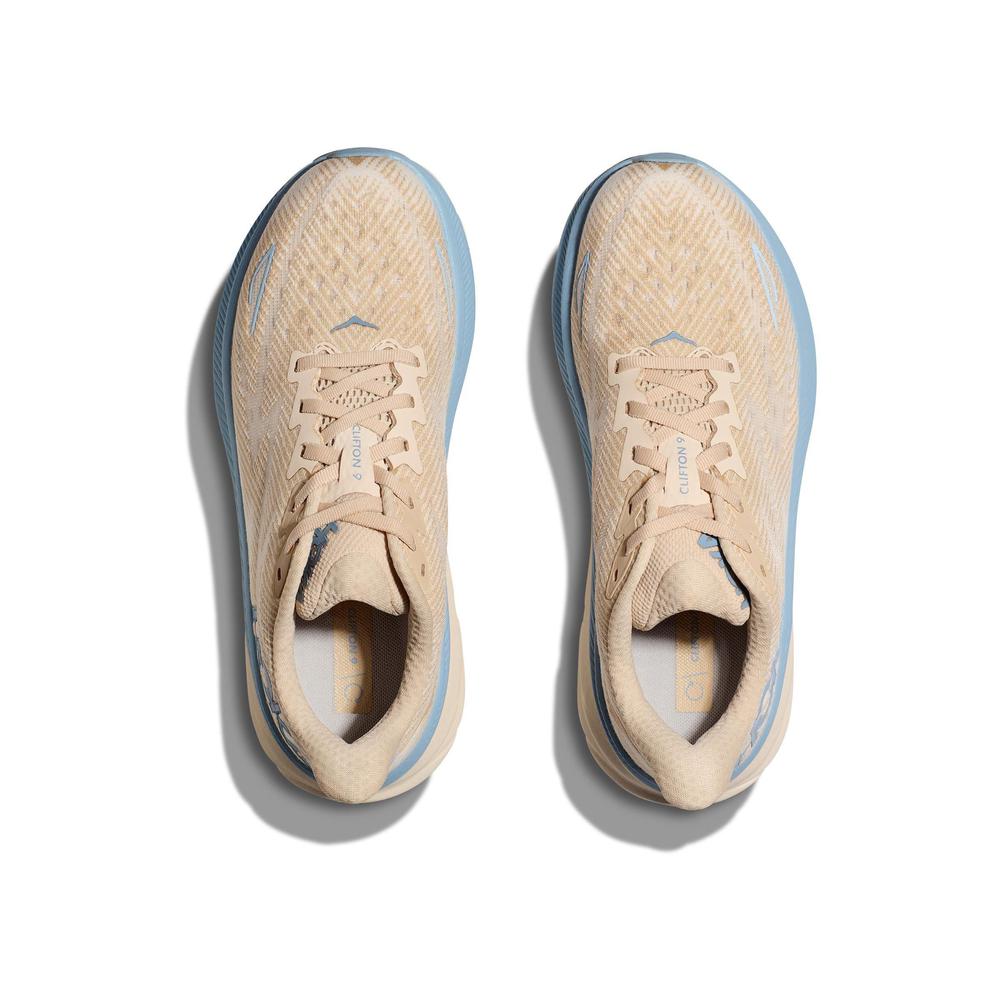 HOKA Women's Clifton 9 - OAK / ALABASTER - 1127896-OKLB