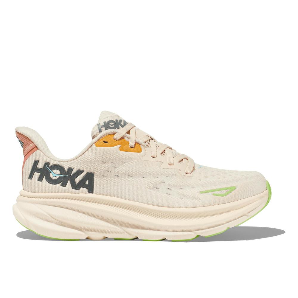 HOKA Women's CLIFTON 9 - VANILLA-ASTRAL - 1127896-VLS