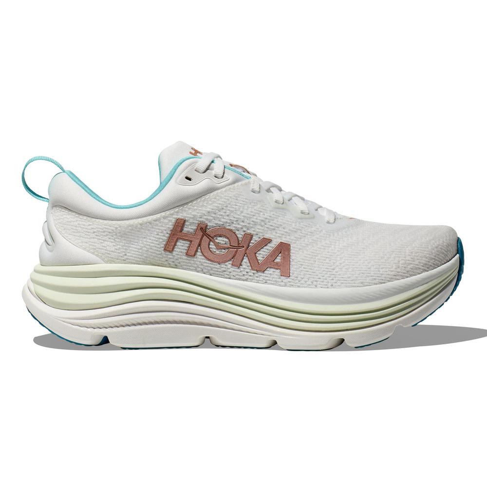 HOKA Women's Gaviota 5 - FROST / ROSE GOLD - 1134235-FTRS