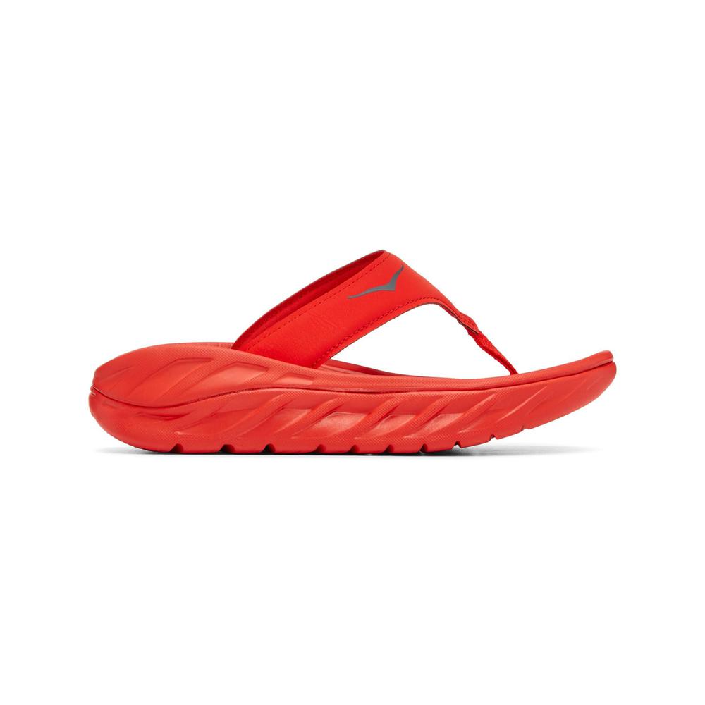 HOKA Women's Ora Recovery Flip - FIESTA/CASTLEROCK - 1117910-FCST