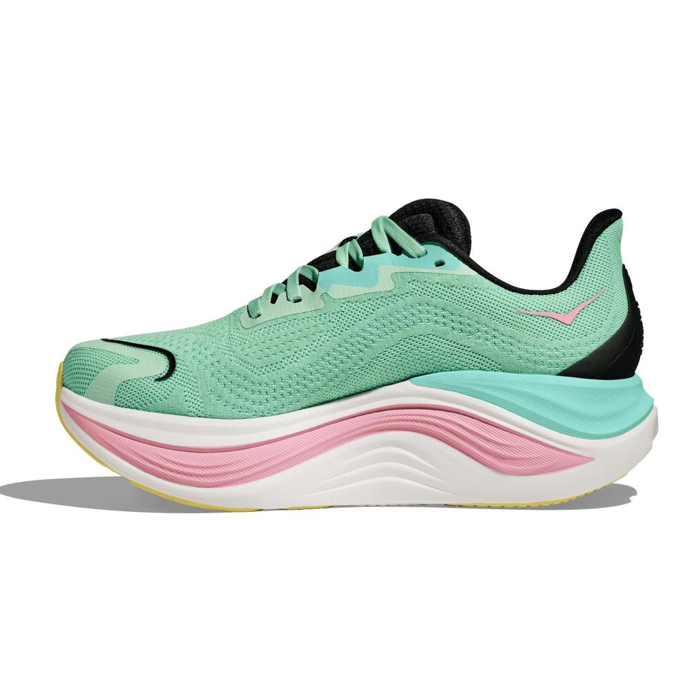 HOKA Women's Skyward X - MINT FLUORITE / BLUE SPARK - 1147912-MSP