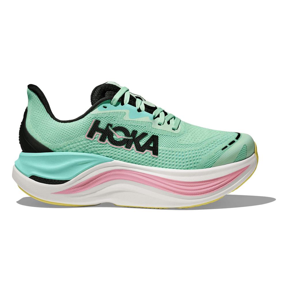 HOKA Women's Skyward X - MINT FLUORITE / BLUE SPARK - 1147912-MSP