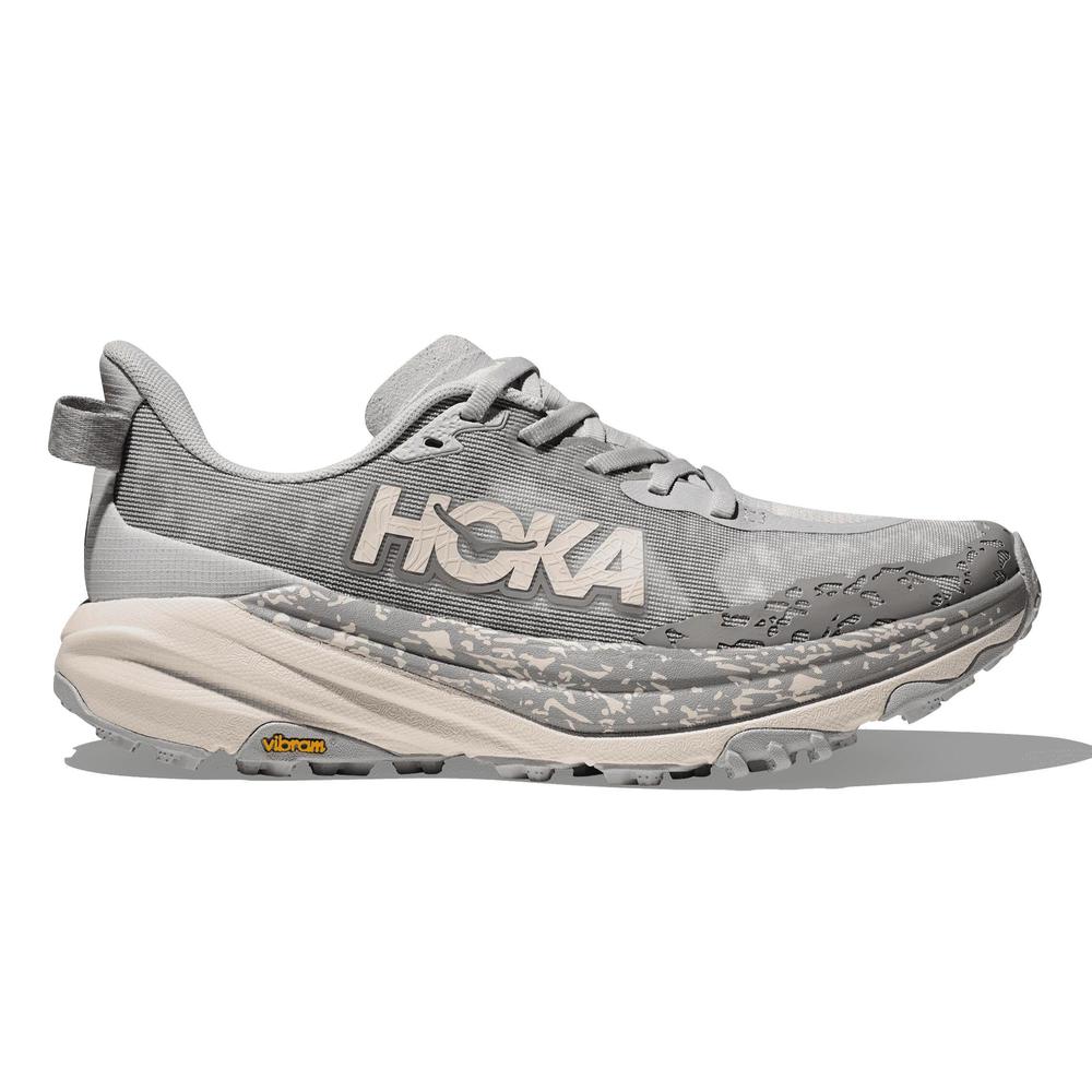 HOKA Women's Speedgoat 6 - Cosmic Grey/Alabaster - 1147811-CYLB