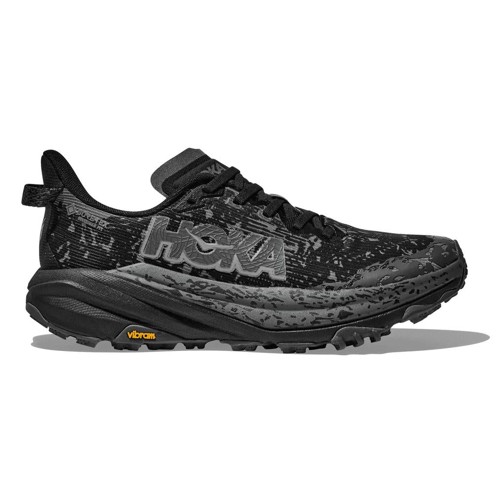 HOKA Women's Speedgoat 6 GTX - Black/Outer Orbit - 1155151-BCKT