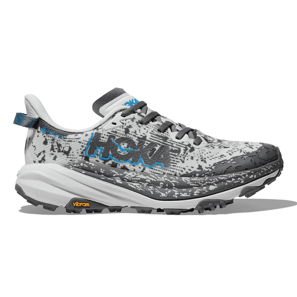 HOKA Women's Speedgoat 6 GTX - Cosmic Grey/Asteroid - 1155151-CSMCG
