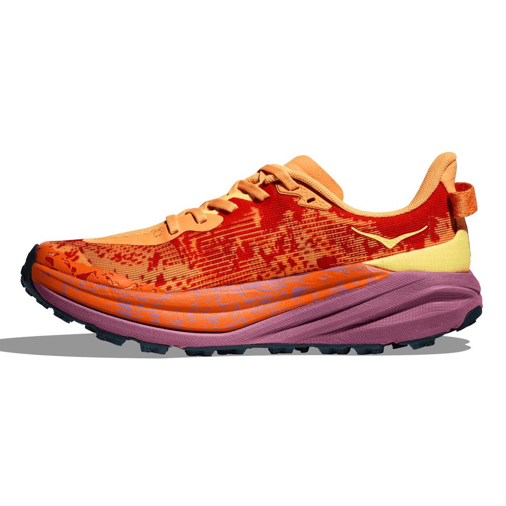 HOKA Women's Speedgoat 6 - Sherbet/Beet Root - 1147811-SRBT