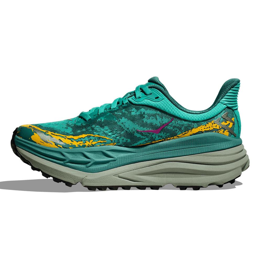 HOKA Women's Stinson 7 - Electric Aqua-Oceanic - 1141531-ECN