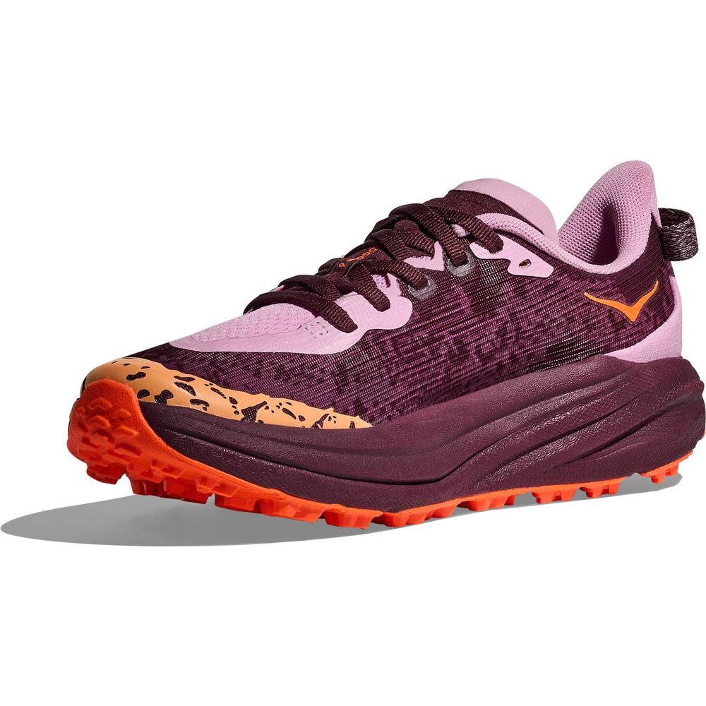 HOKA Speedgoat 6 | Flower Nectar/Neon Tangering | Youth Running