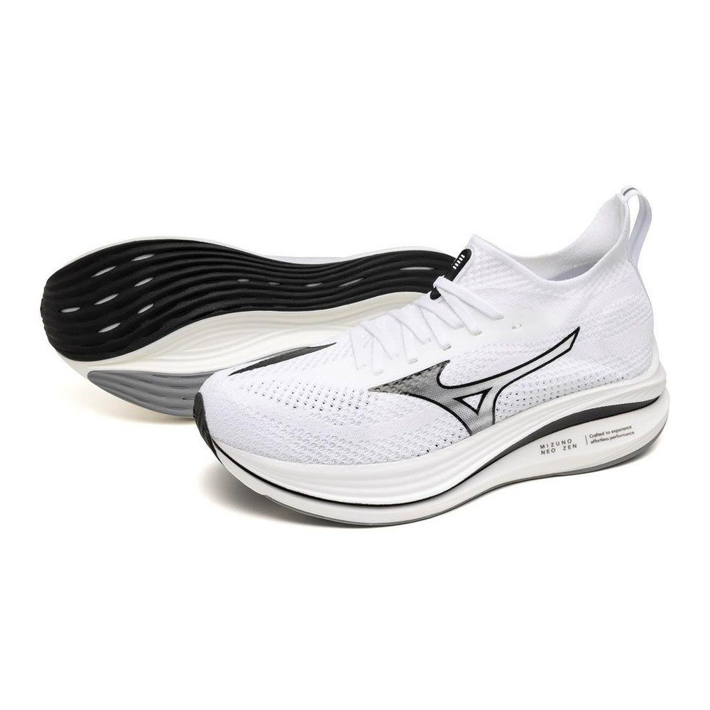 Mizuno BEIRA RIO27.0cm ホワイト/ブラック Mizuno Neo Zen | White/Black | Men's Neutral Running Shoes