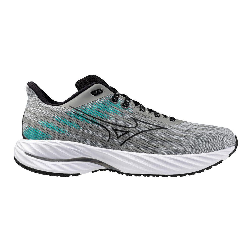 MIZUNO Men's Wave Inspire 21, Ultimate Grey-Black - 411490.UG90.070