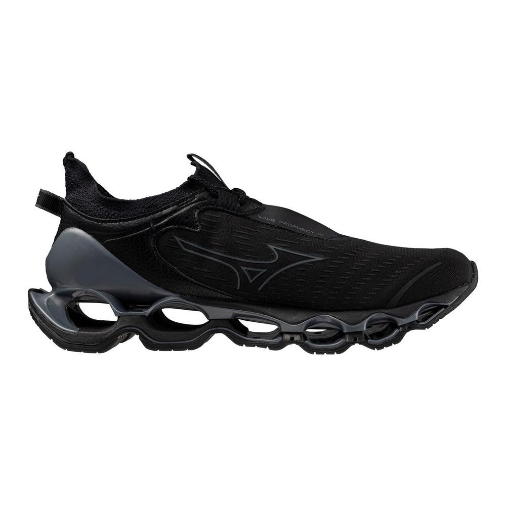 MIZUNO Men's Wave Prophecy 14, Black-Dark Shadow - 411504.9098.070