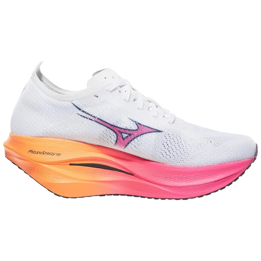 MIZUNO U WAVE REBELLION PRO 3 HANABI -, WHITE-TANG ORANGE - 411515.0026