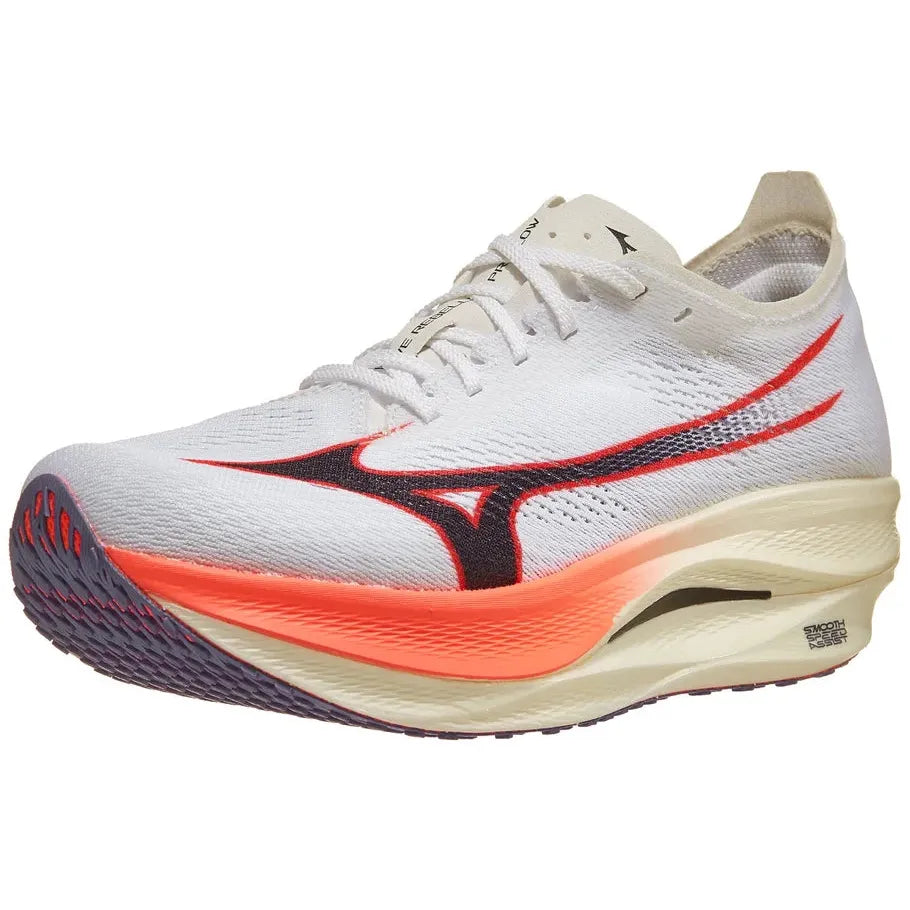 MIZUNO U WAVE REBELLION PRO 3 LO -, WHITE-BARITONE BLUE - 411526.005S