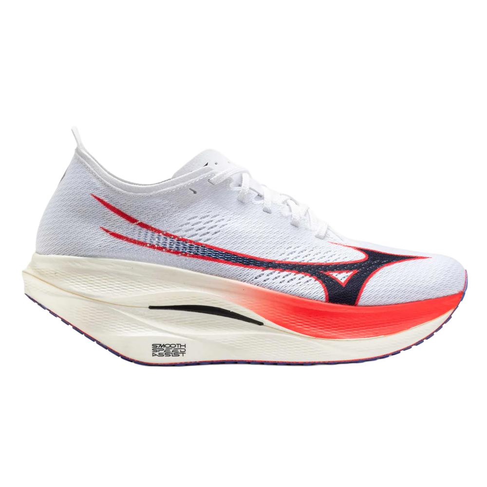 MIZUNO U WAVE REBELLION PRO 3 -, WHITE-BARITONE BLUE - 411498.005S