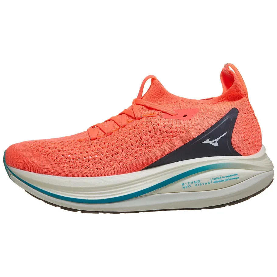 Mizuno Neo Vista 2 | Striking Coral/White | Unisex Cushioned