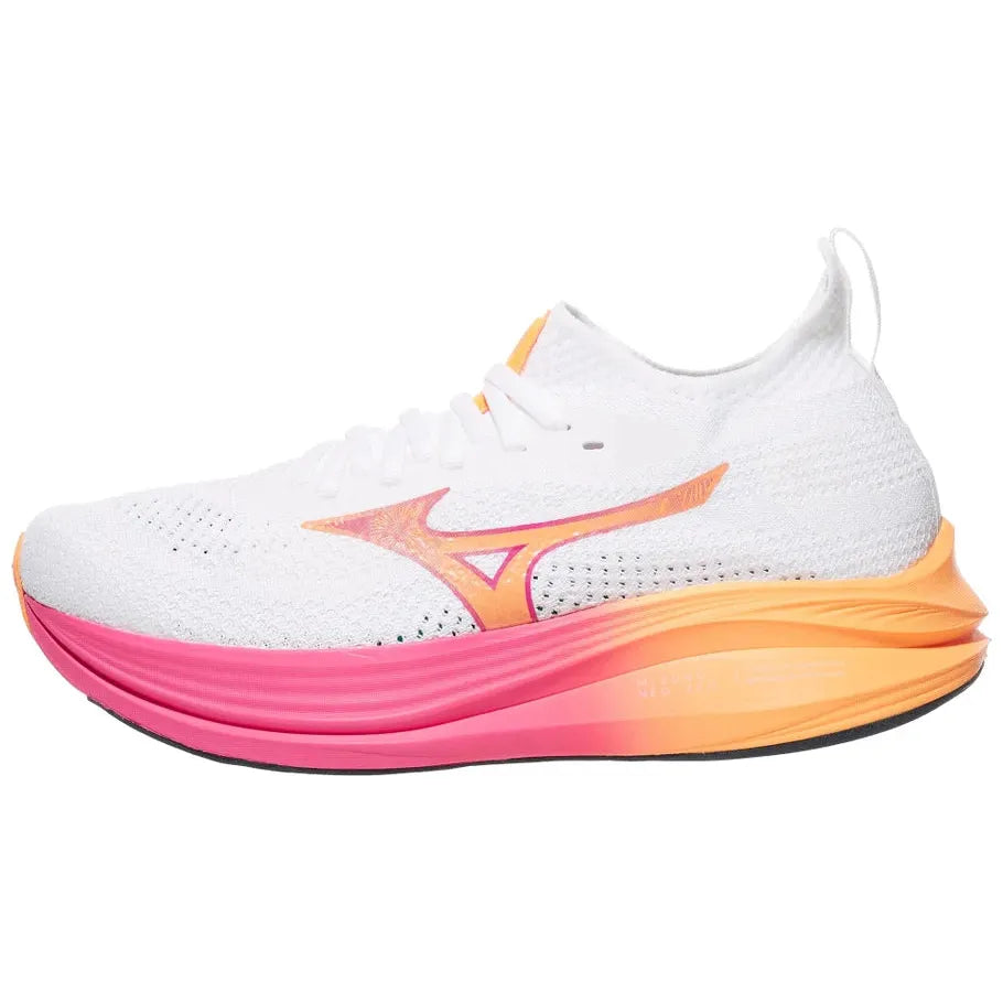 MIZUNO Unisex Neo Zen - Hanabi-White-Tang Orange - 411497.0026