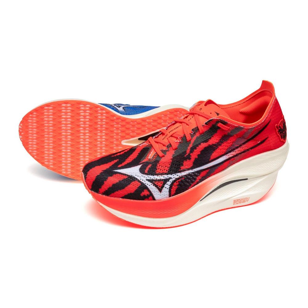 Mizuno Wave Rebellion Pro 3 Oni Hayai | Ignition Red/White