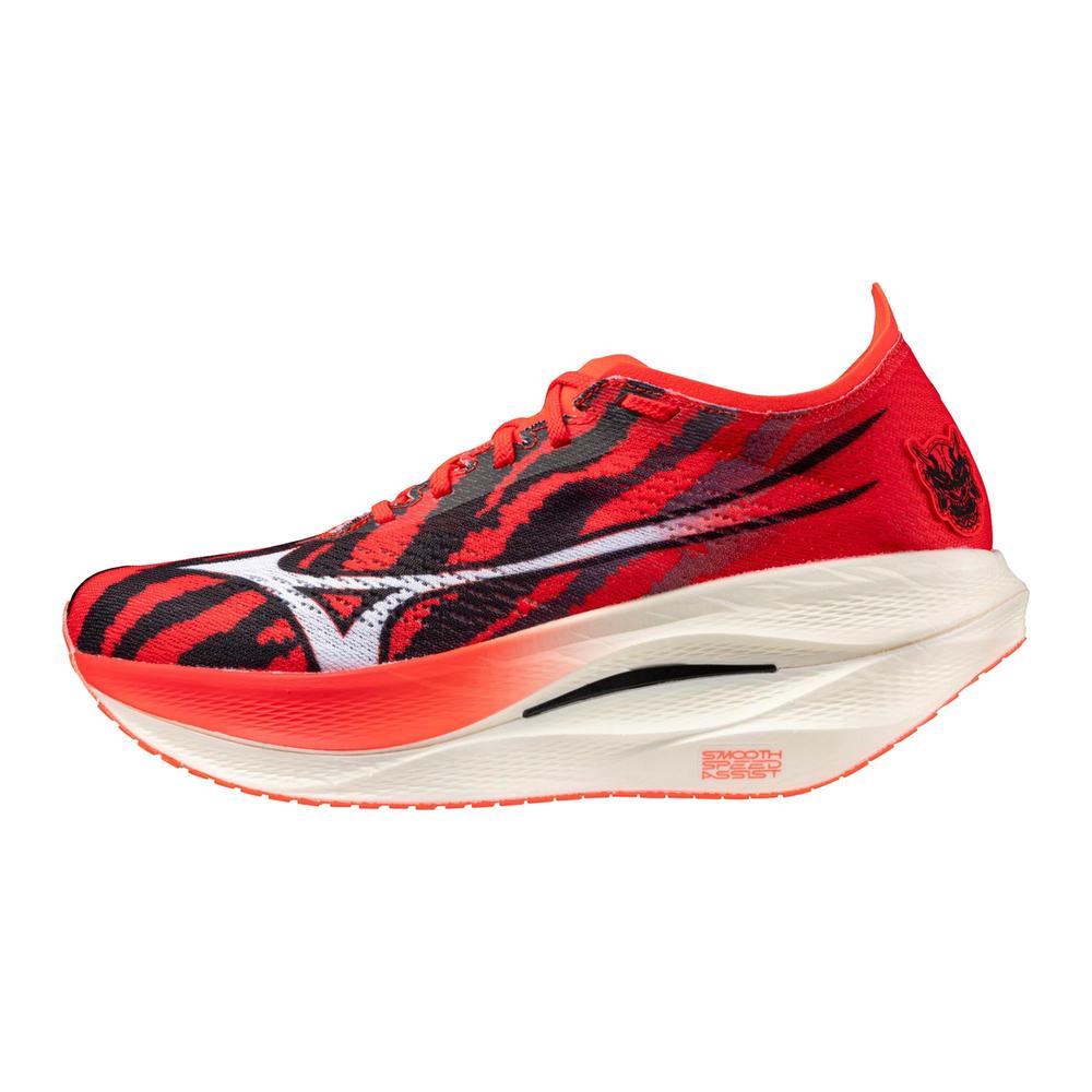 Mizuno Wave Rebellion Pro 3 Oni Hayai | Ignition Red/White