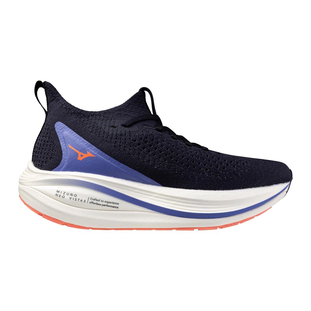 MIZUNO W NEO VISTA 2 - BARITONE BLUE-STRIKING CORAL - 411540.5S19