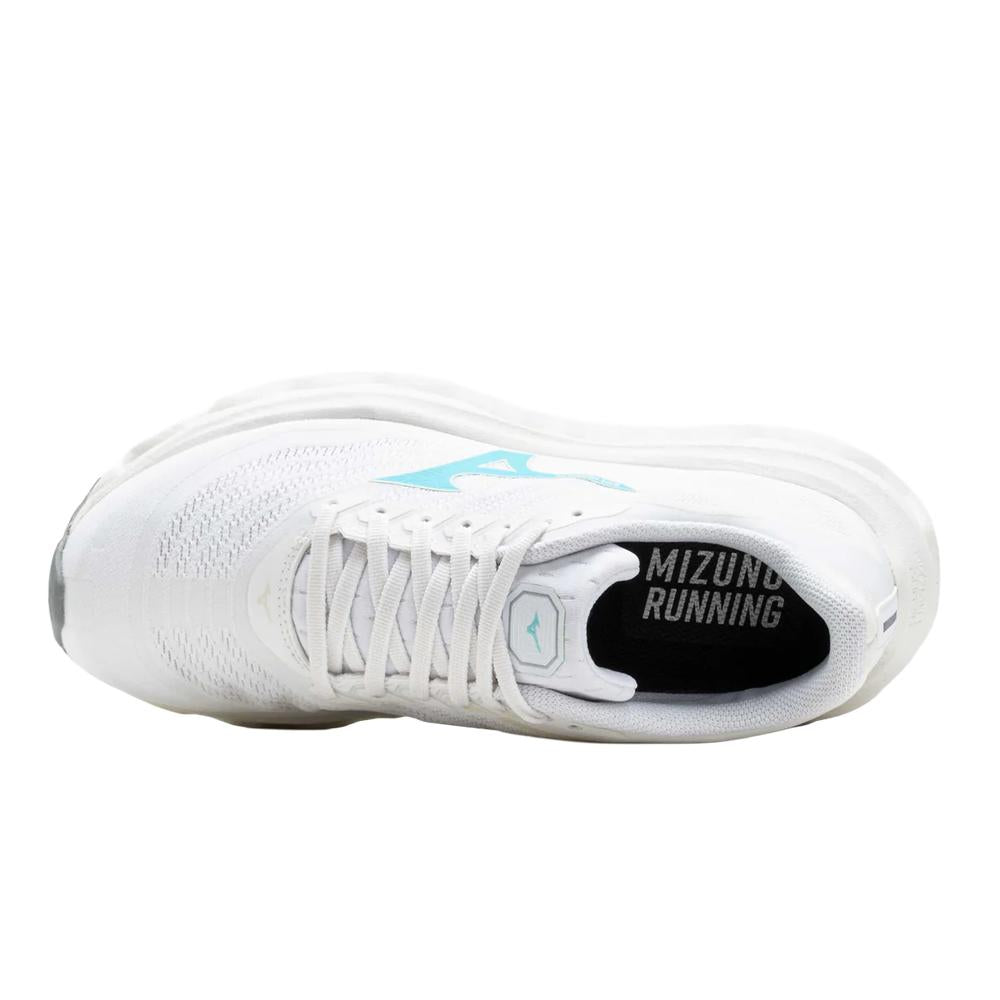 (取寄) ミズノ レディース ウェーブ ホライゾン 8 Mizuno women Wave Horizon 8 White/Tangr Turquoise Mizuno Wave Horizon 8 |White/Tanager Turquise | Women's Running